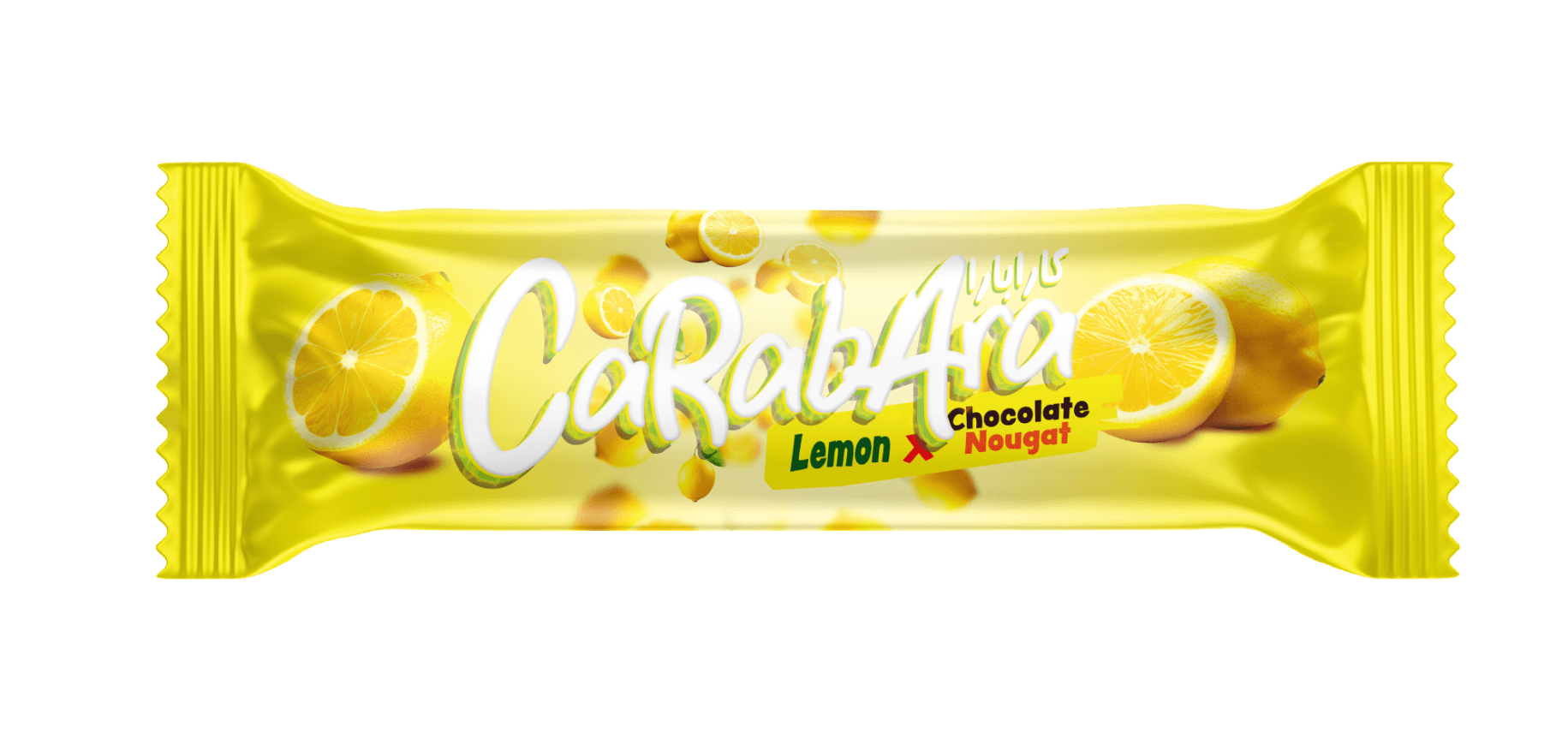 Nougat Bar with lemon